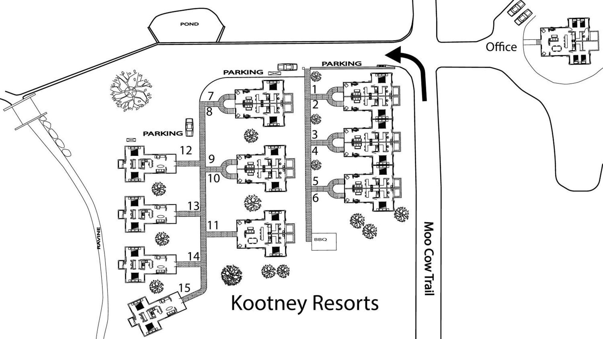 Kootney Resorts Портсмут Экстерьер фото